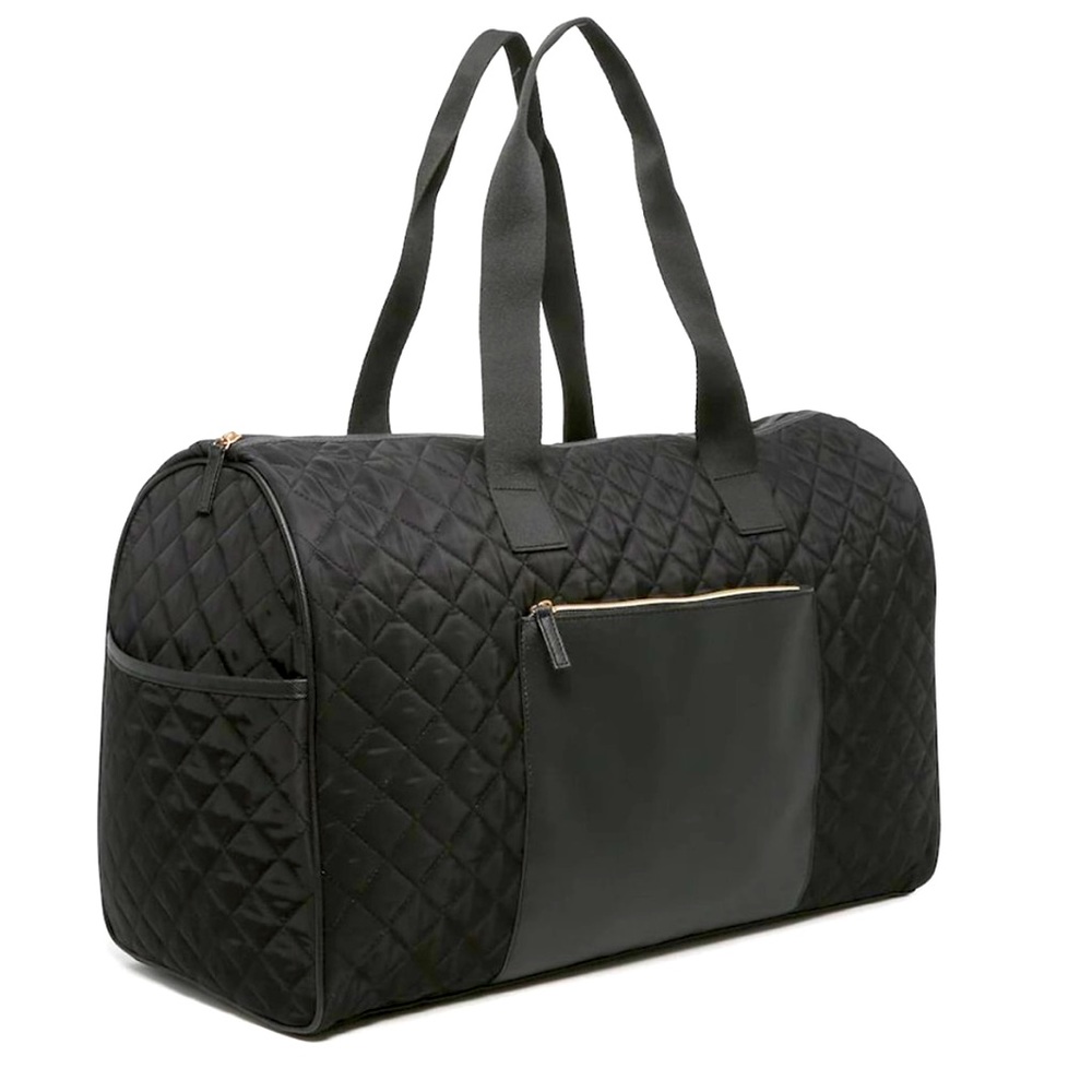 Quilted Weekender Bag